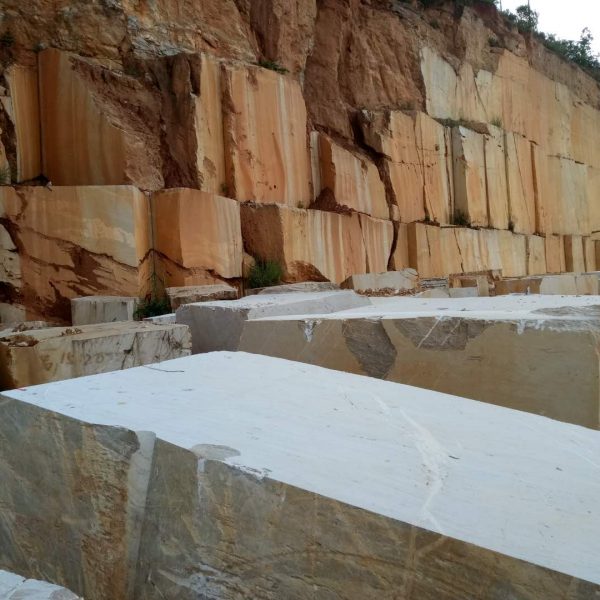 Ouming natrual marble-Golden Emerald-Mine&block