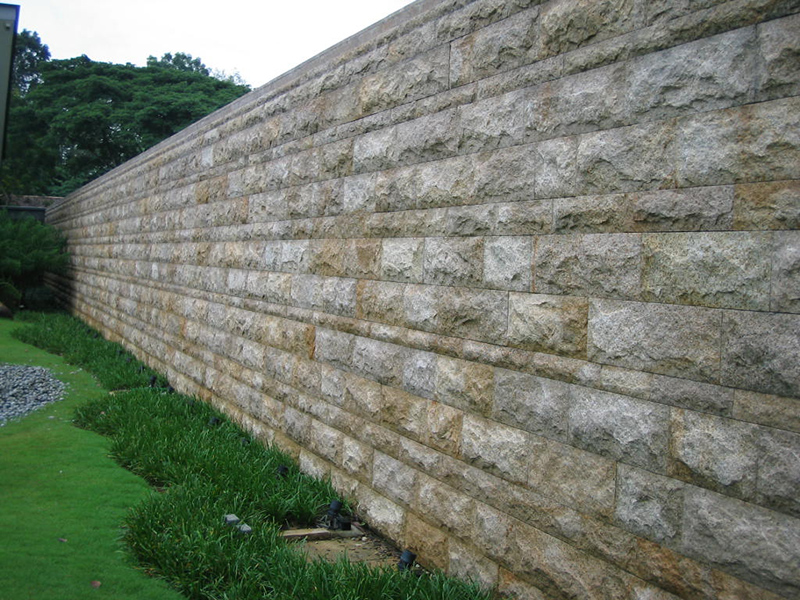 OuMing natrual stone-granite-Singapore Project-exterior wall-G682