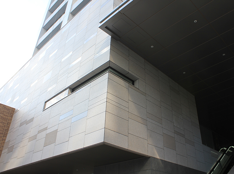 natrual stone-granite-project-exterior wall-G681